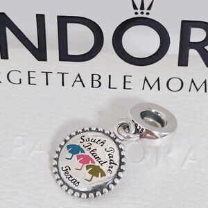 Pandora South Padre Island Texas Dangle Charm Exclusive Travel Pendant with box